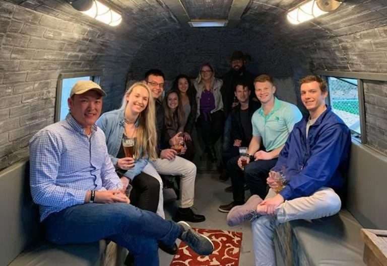 Inside the War Wagon lounge